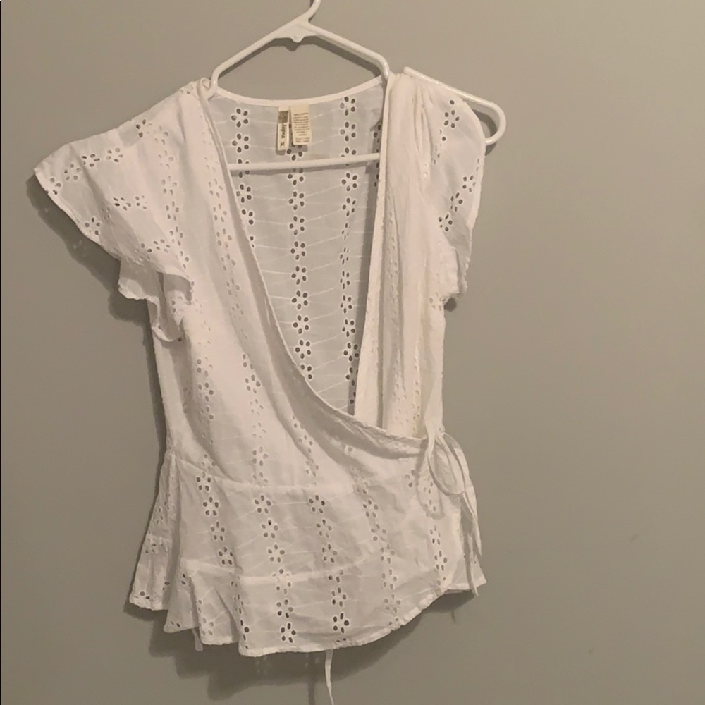 Cute wrap top